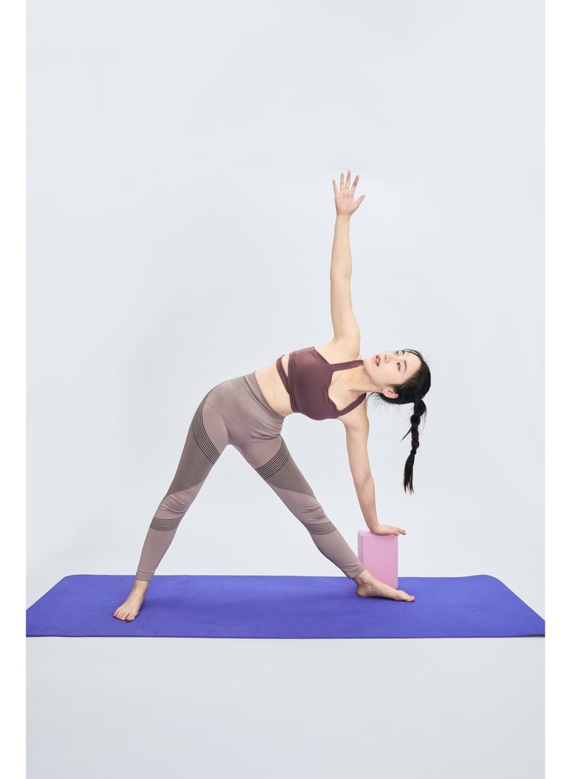 2 Pcs Yoga Blocks, 9"x6"x3" EVA Foam for Pilates - Image 5